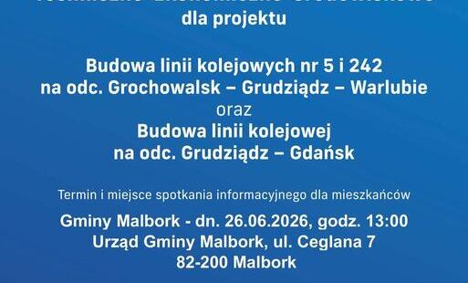 Plakat informujący o spotkaniu w dniu 26.06.2026 r.